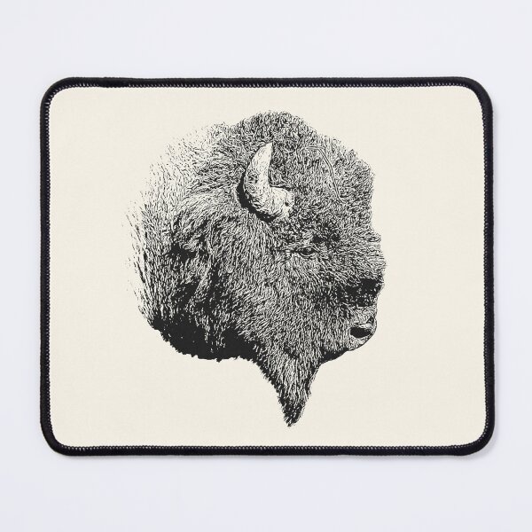 Item preview, Bison portrait designed and sold by Guardi71.