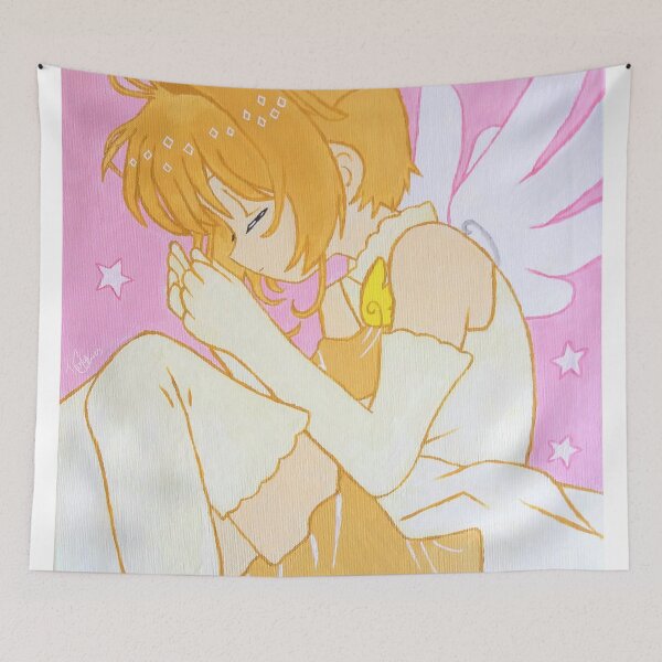 Item preview, Sleeping Sakura - Cardcaptor Sakura designed and sold by teresartwork.