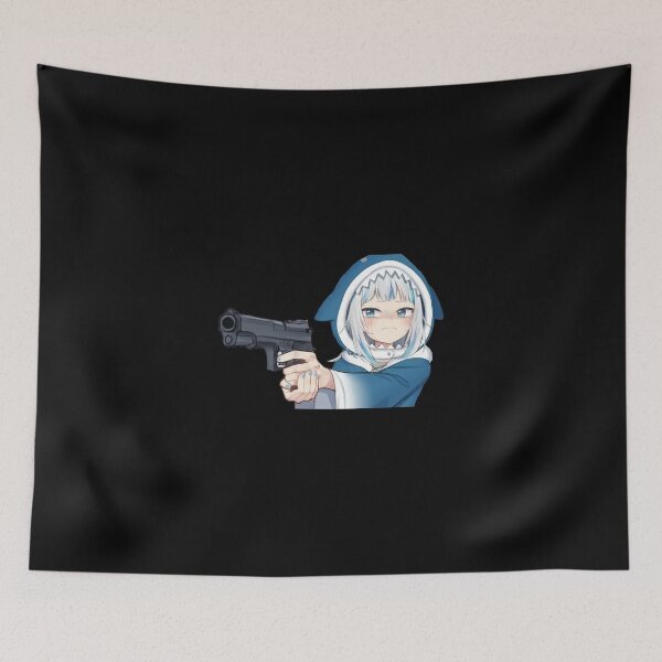 Item preview, Gawr Gura Gun Hololive designed and sold by eckstromvan.