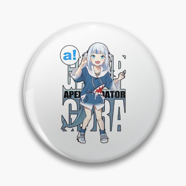 Item preview, Gawr Gura Kaos Tshirt Anime designed and sold by eckstromvan.