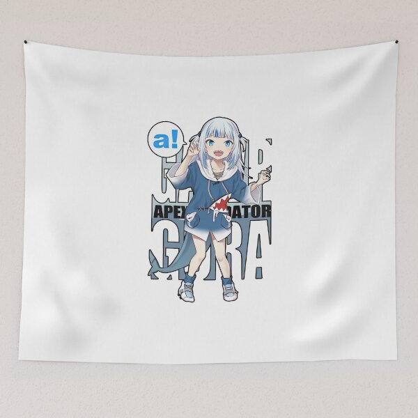 Item preview, Gawr Gura Kaos Tshirt Anime designed and sold by eckstromvan.