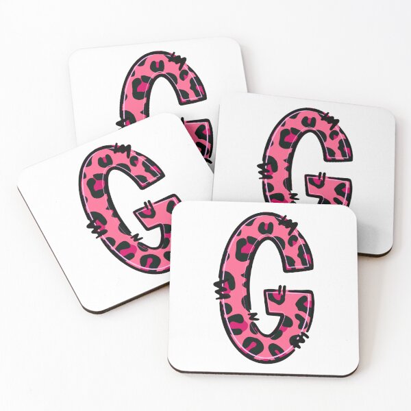 Item preview, Letter G "Pink Leopard" designed and sold by SchokoGoth.