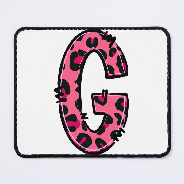 Item preview, Letter G "Pink Leopard" designed and sold by SchokoGoth.