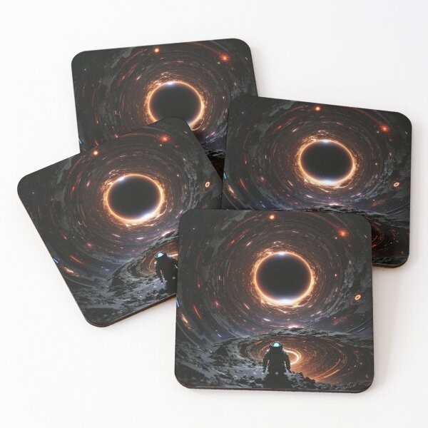 Item preview, Outer space, black hole, astronaut, outer, immensity, science fiction designed and sold by Chemikal1993.