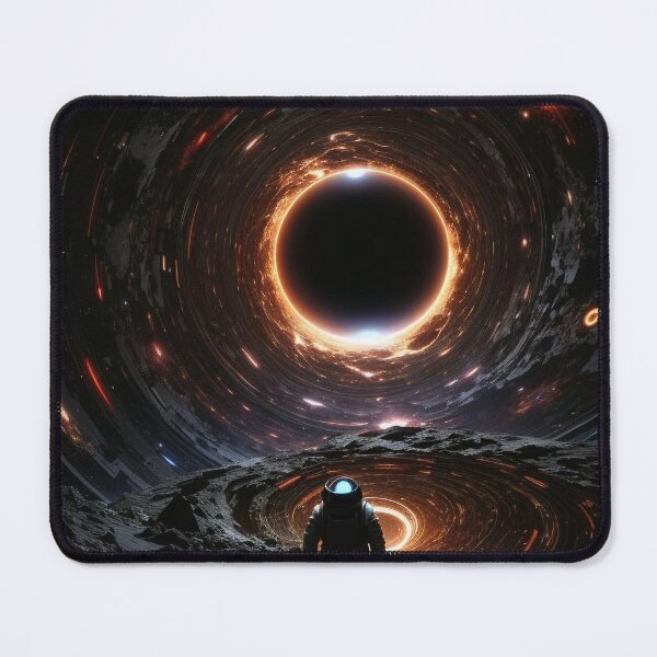 Item preview, Outer space, black hole, astronaut, outer, immensity, science fiction designed and sold by Chemikal1993.