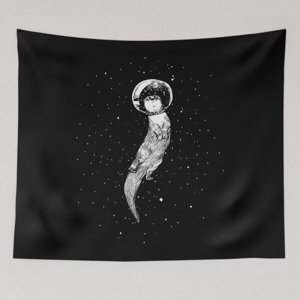 Item preview, Drifting in Otter Space designed and sold by AltaDicki.