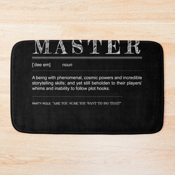 Item preview, Dungeon Master Definition designed and sold by AltaDicki.