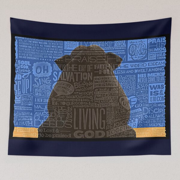 Item preview, NCIS elephant in the room ORIGINAL design WITH PRAISE OVERLAY WORD BLAST designed and sold by THE AMERICAN TEEVANGELIST.