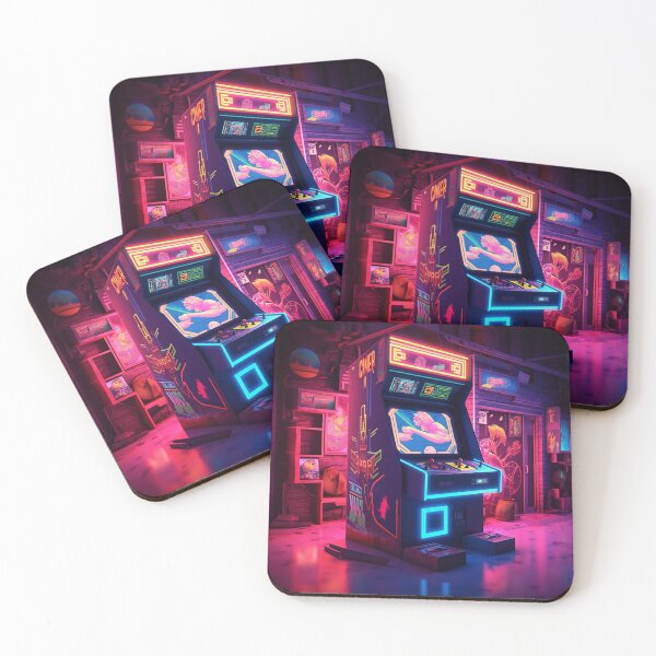 Item preview, retrowave Arcade designed and sold by lesviedonald.