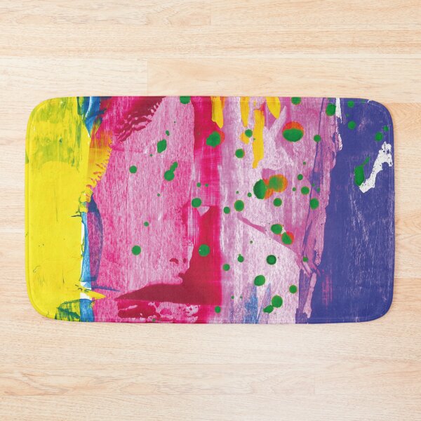 Item preview, Colourful acrylic abstract painting designed and sold by size3art.