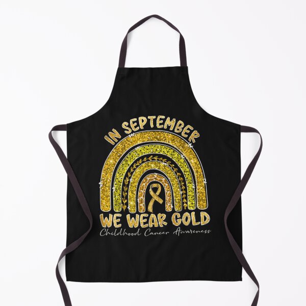 Item preview, In September We Wear Gold Childhood Cancer Awareness designed and sold by T-shirtStocker.