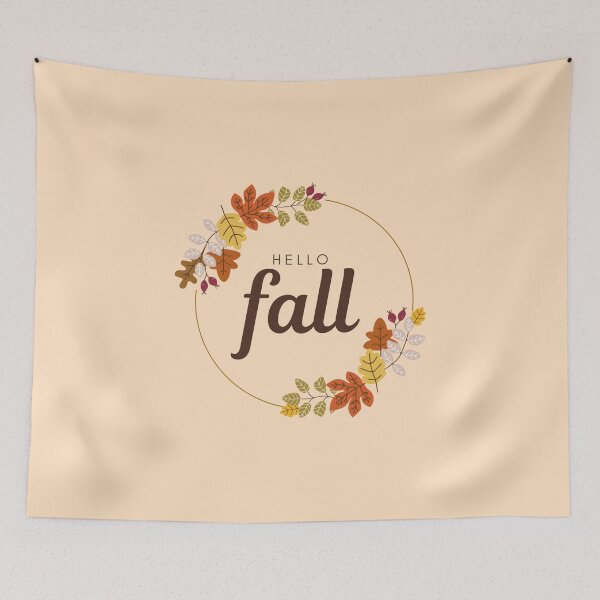 Item preview, Hello Fall designed and sold by Abstractelle.