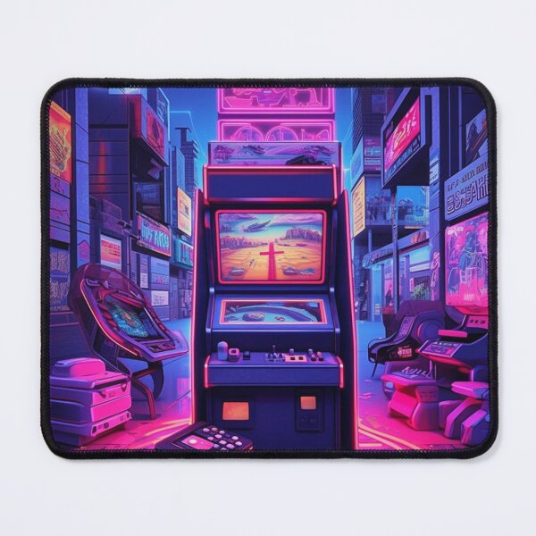 Item preview, retrowave Arcade designed and sold by lesviedonald.