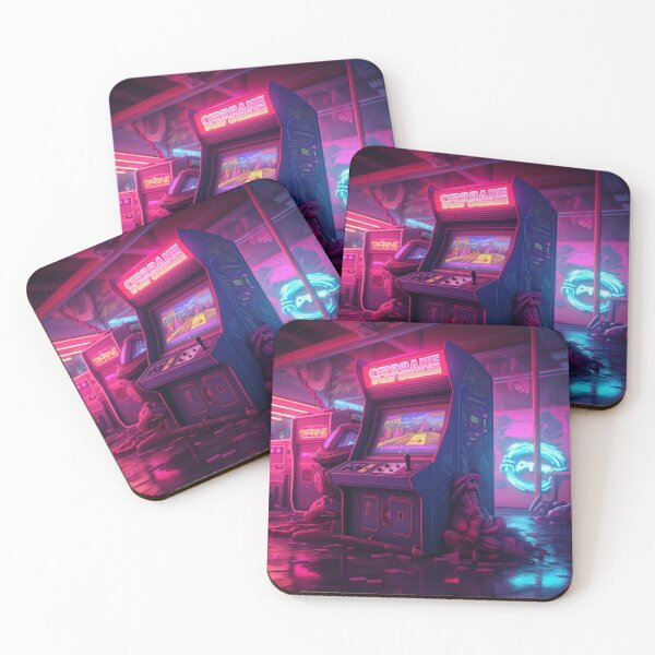 Item preview, retrowave Arcade designed and sold by lesviedonald.