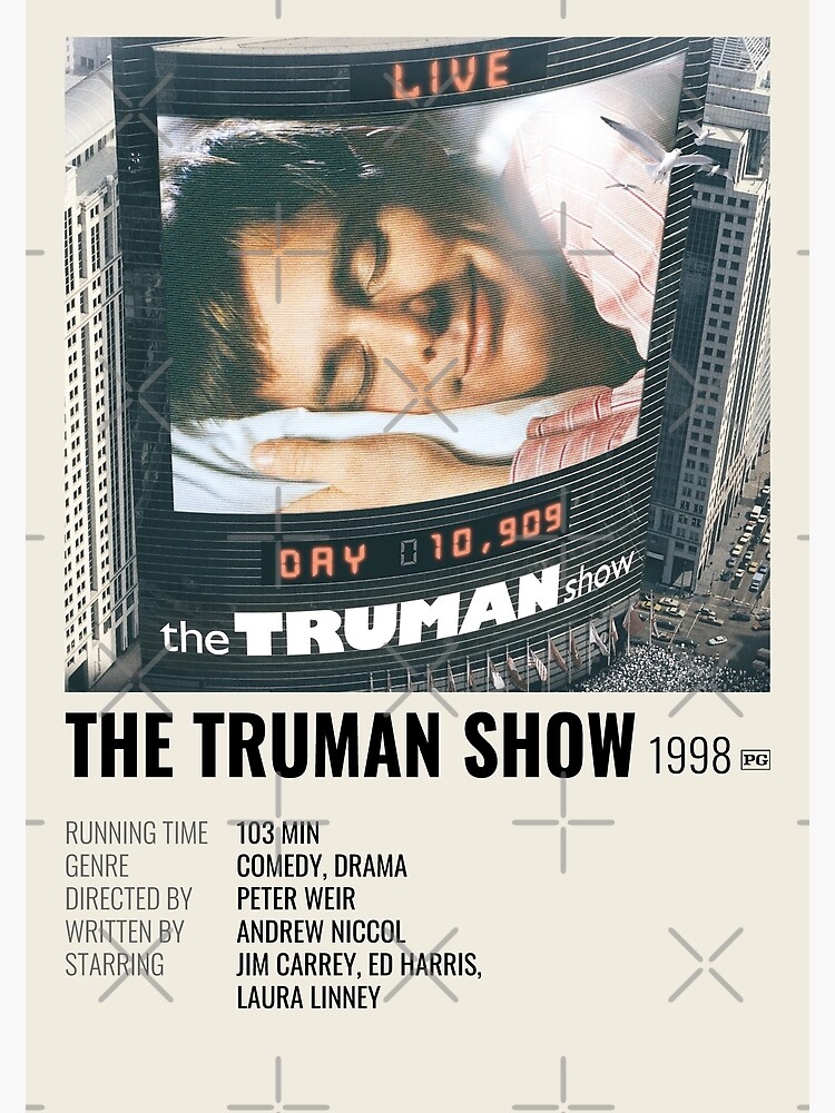 The Truman Show (1998) Movie Poster Poster