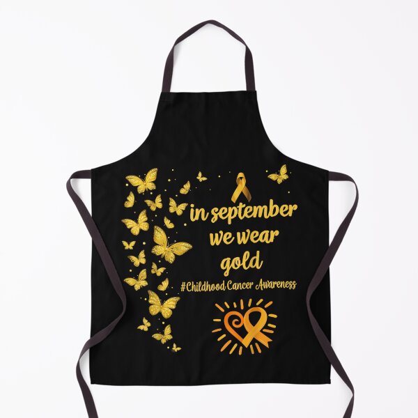Item preview, In September We Wear Gold Childhood Cancer Awareness Support designed and sold by T-shirtStocker.