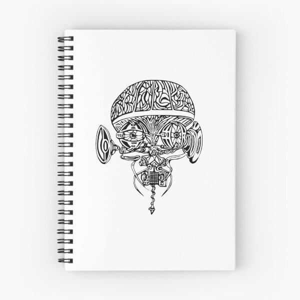 Artikelvorschau, Tekhead schwarzer Druck entworfen und verkauft von Spaceketdesign.