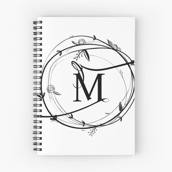 Item preview, M Initial Monogram designed and sold by savmedley.