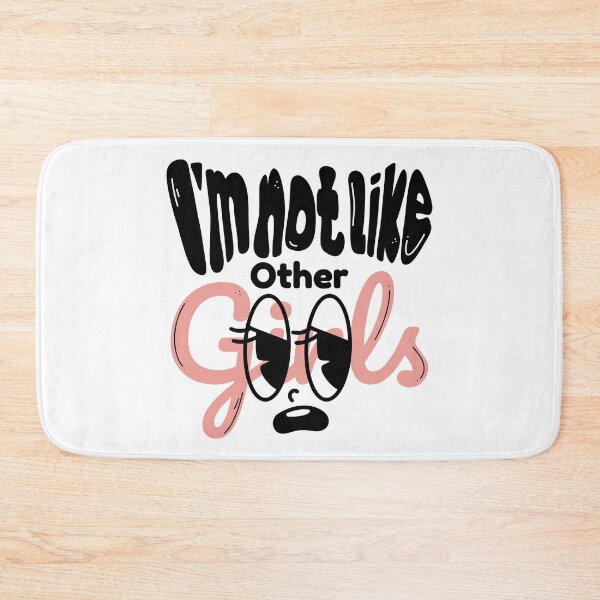 Item preview, im not like other girls  - groovy funny y2k cute pink girly designed and sold by TNwandesignart.