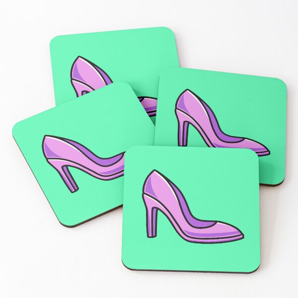 Item preview, beautiful high heels icon cartoon illustration designed and sold by cubbone.