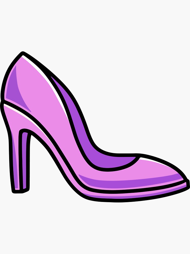 High Heel Shoes Cartoon Pattern · Creative Fabrica