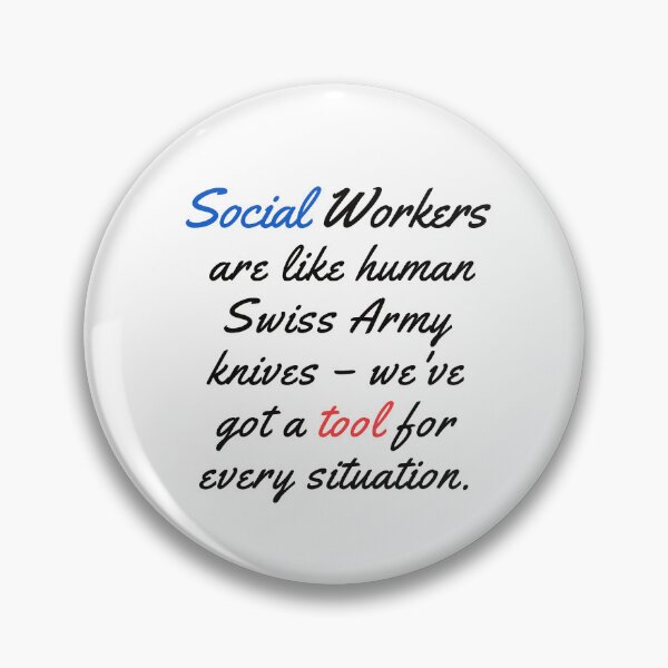Item preview, Social Workers Funny Saying designed and sold by MNSDesignHub.