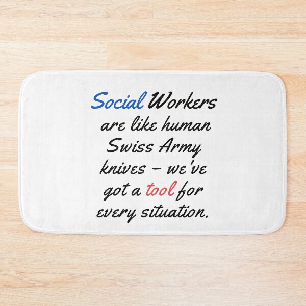 Item preview, Social Workers Funny Saying designed and sold by MNSDesignHub.