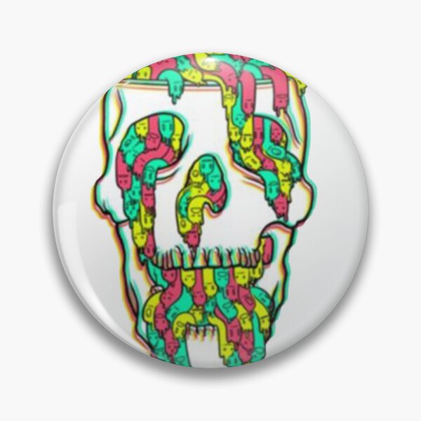 Item preview, flaming skull designed and sold by LarryCooper.