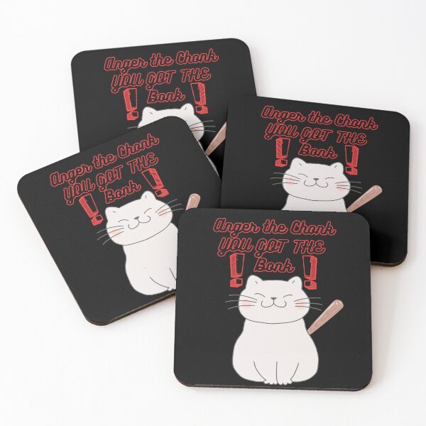 Item preview, Anger the Chonk you got the Bonk designed and sold by CuteCatsCoffee.
