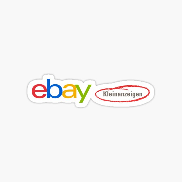Item preview, ebay Kleinanzeigen (oldschool logo) designed and sold by shizazzi.