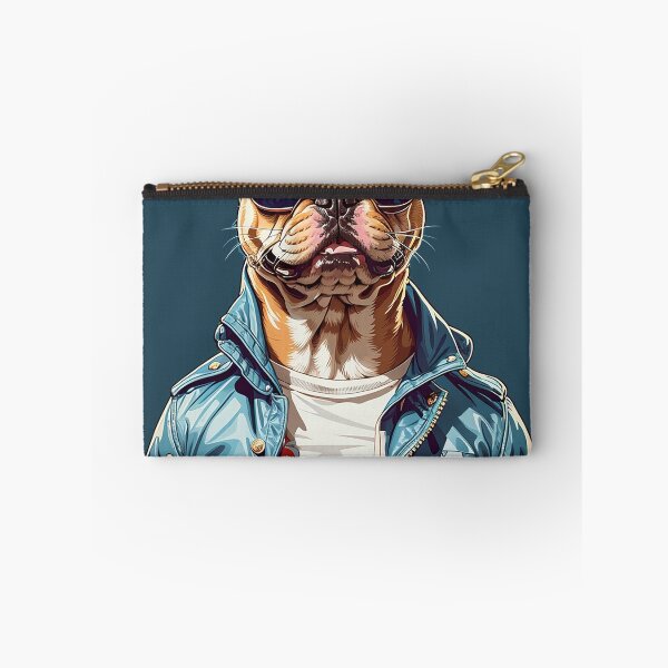Item preview, Unique Cool French Bulldog Art Print - Trendy Frenchie Decor designed and sold by FuroAI.