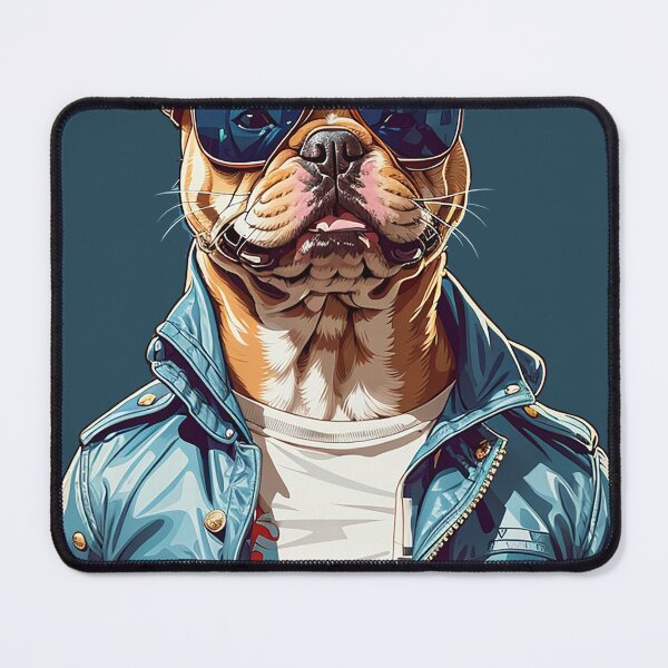 Item preview, Unique Cool French Bulldog Art Print - Trendy Frenchie Decor designed and sold by FuroAI.