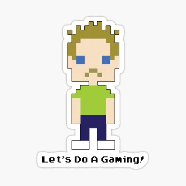 Let's Do A Gaming Sticker! Sticker