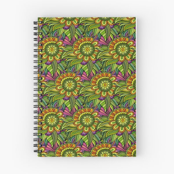 Item preview, Colorful flowers pattern designed and sold by MarlenteKeyna.