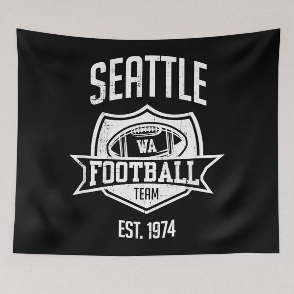 Item preview, Distressed Seattle Gameday Fan Party Tailgate Sunday designed and sold by NacheezeCloth.