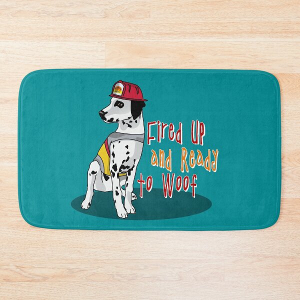 Item preview, Fire Dog Spotty: Fired Up and Ready to Woof designed and sold by Fun Funky Designs.