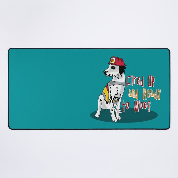 Item preview, Fire Dog Spotty: Fired Up and Ready to Woof designed and sold by Fun Funky Designs.