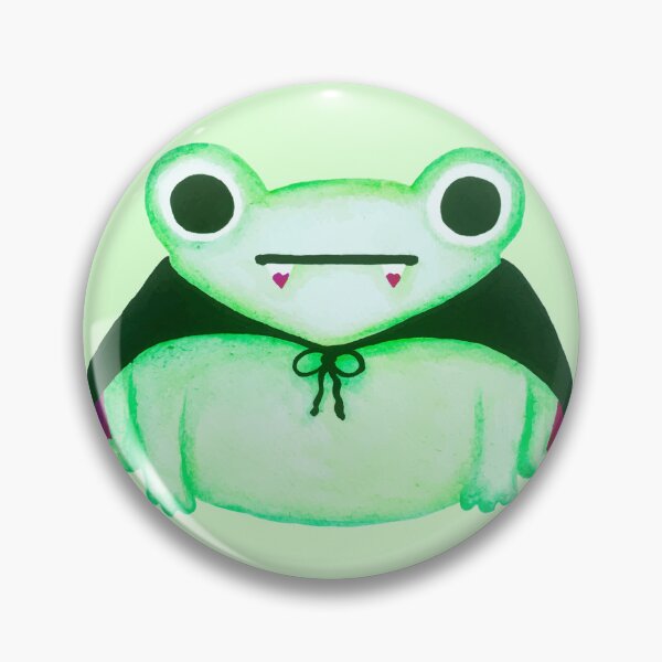 Item preview, Cute Halloween Vampire Frog Watercolor Painting designed and sold by harrifangs.