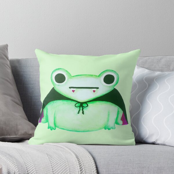 Item preview, Cute Halloween Vampire Frog Watercolor Painting designed and sold by harrifangs.