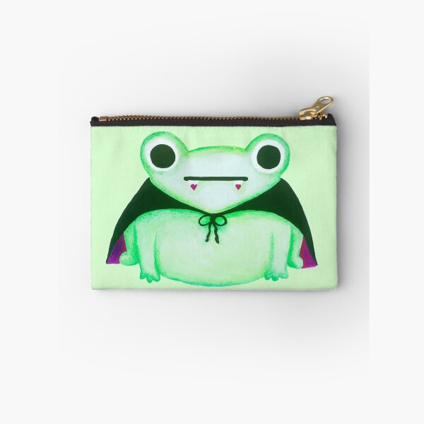 Item preview, Cute Halloween Vampire Frog Watercolor Painting designed and sold by harrifangs.