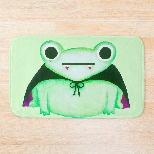 Item preview, Cute Halloween Vampire Frog Watercolor Painting designed and sold by harrifangs.