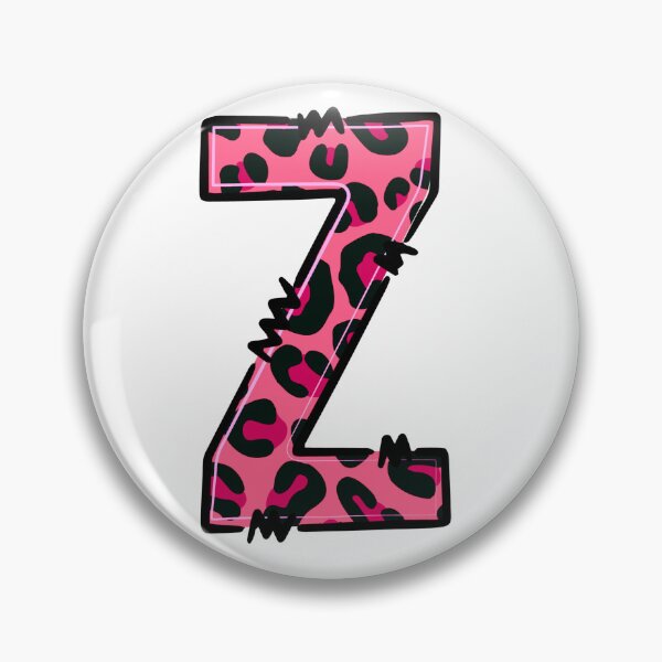 Item preview, Letter Z "Pink Leopard" designed and sold by SchokoGoth.