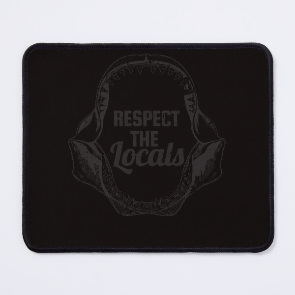 Item preview, Respect The Locals Shark Jaw Vintage Distressed Style Shark designed and sold by KARLISWENS.