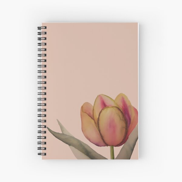 Psychedelic Tulip Spiral Notebook