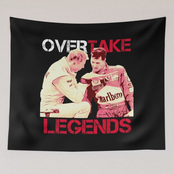 Item preview, Overtake Legends Mika Hakkinen  Michael Schumacher   designed and sold by MadisonColli.