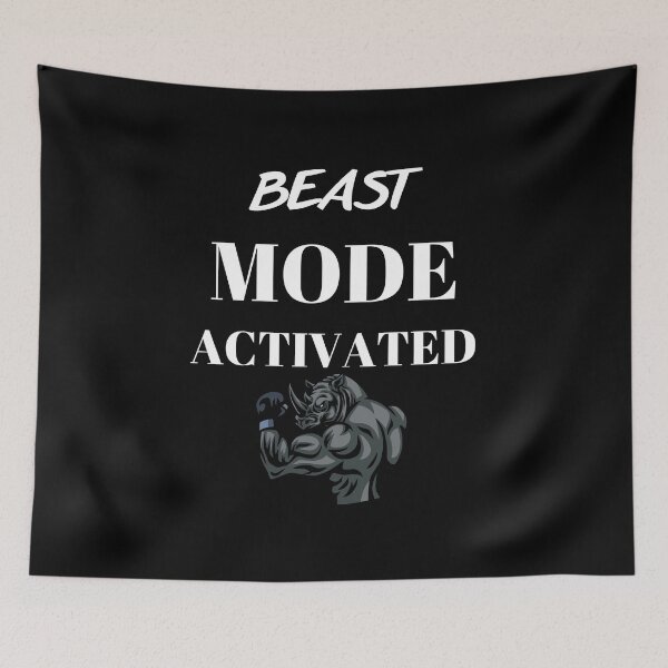 Item preview, Beast mode activated designed and sold by WickyWildLife.
