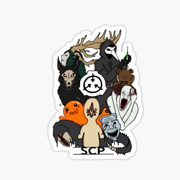 SCP-096 Shy Guy Sticker for Sale by BusinessTanuki