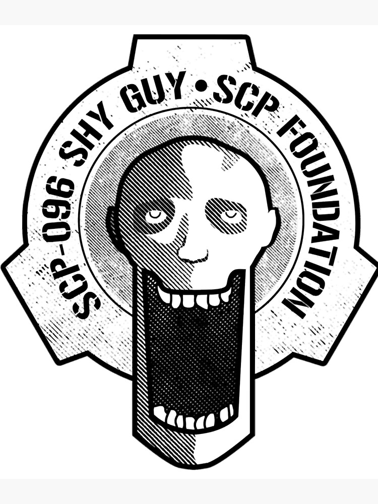 SCP-096 The Shy Guy SCP Foundation Poster for Sale by