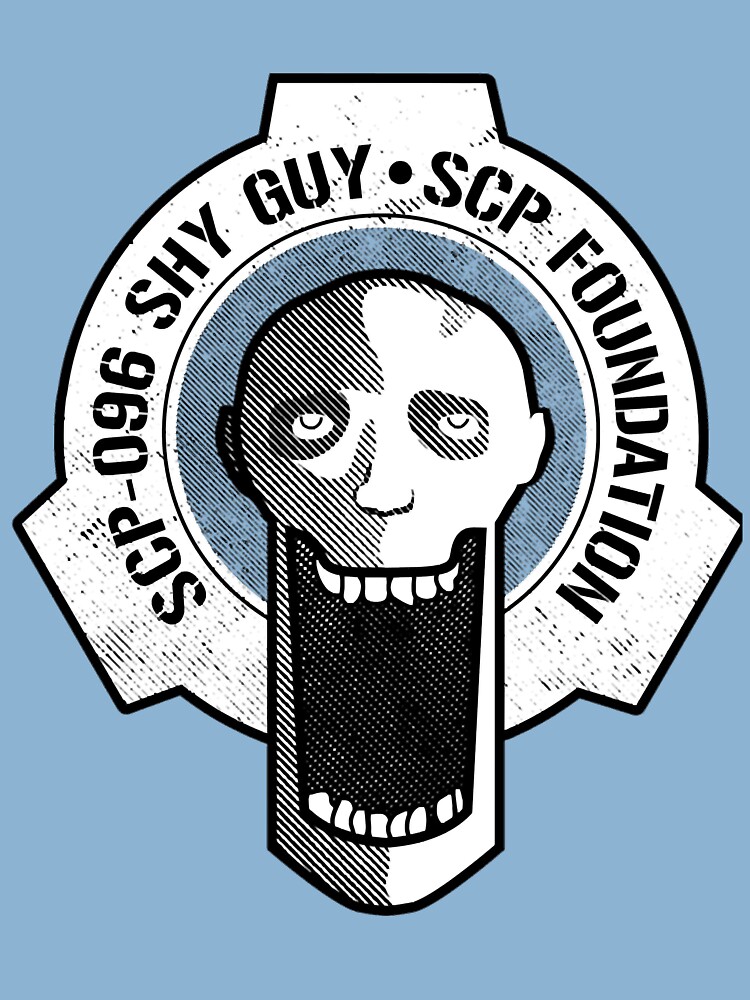 SCP-096 Shy Guy SCP Foundation Kids Poster by lyvia-off