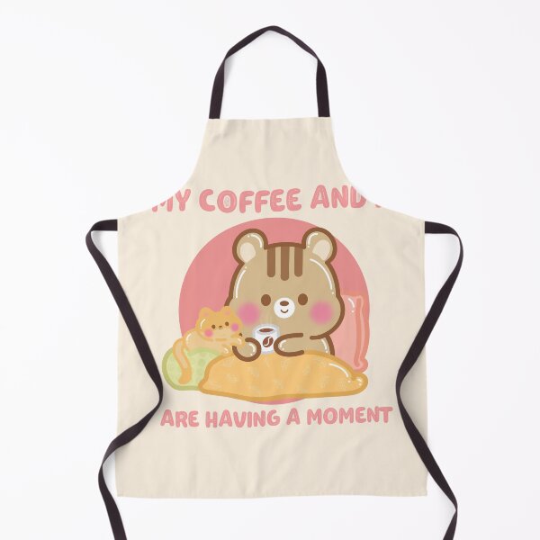 Item preview, Cute Kawaii Chipmunk my coffee and i are having a moment cat designed and sold by cutecozynook.